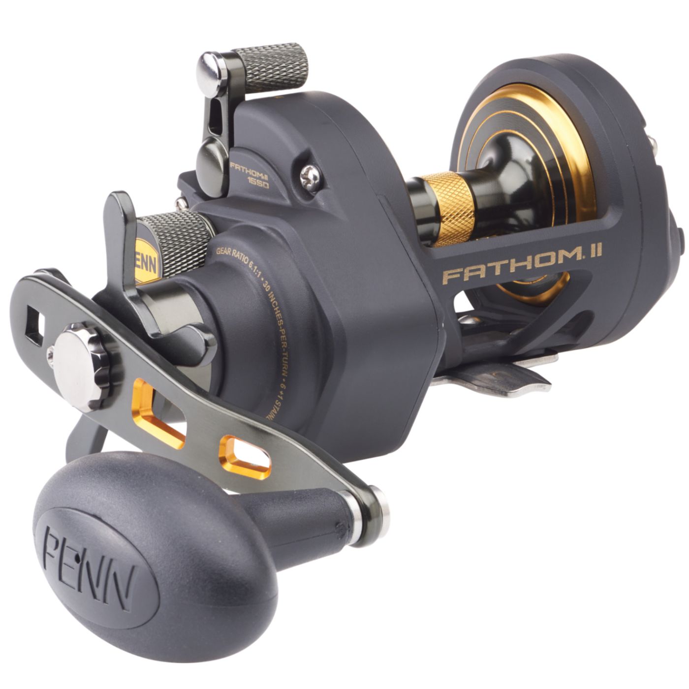 Penn Fathom II 15 Star Drag Reel - Baitcast Multirolle