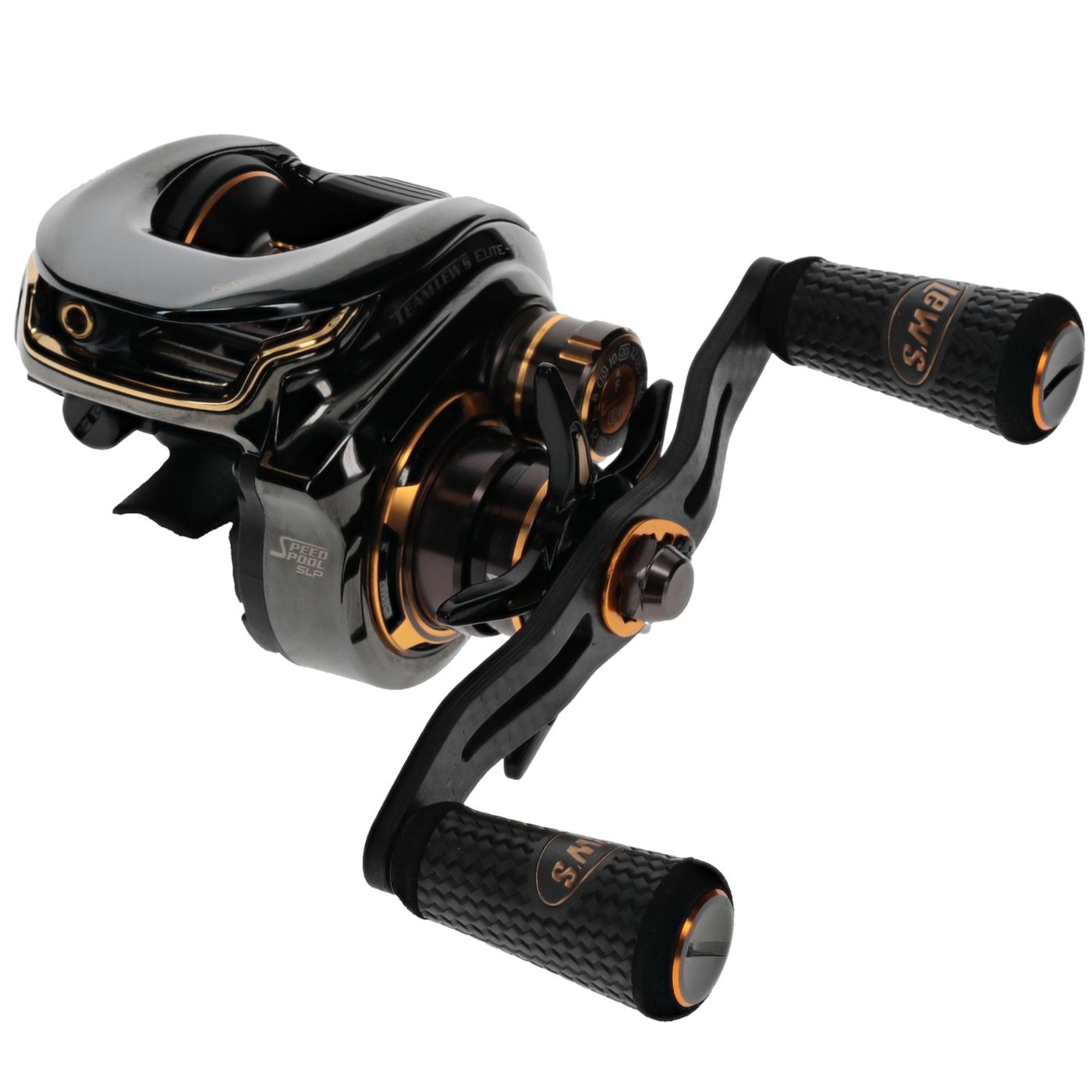 Lews Team Lews Elite Ti Baitcast - Linkshand Baitcaster