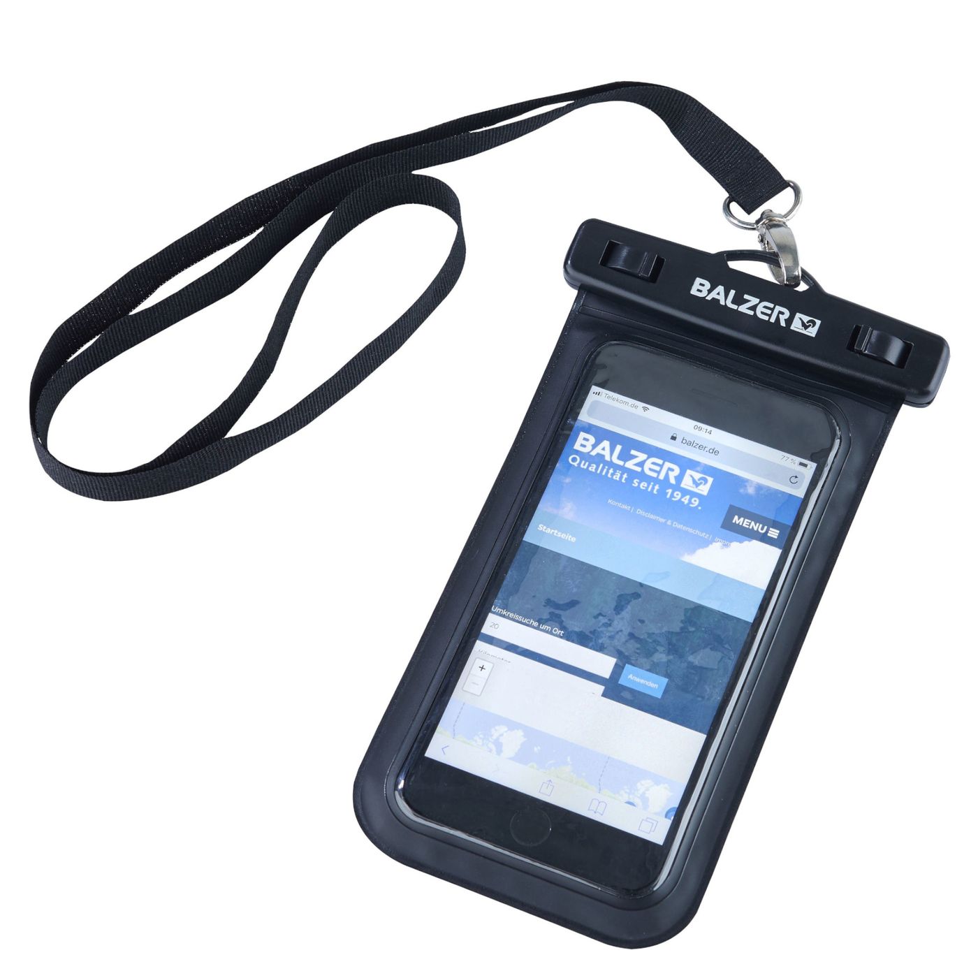 Balzer Shirasu Wasserdichter Handysafe mit Membran - Handytasche