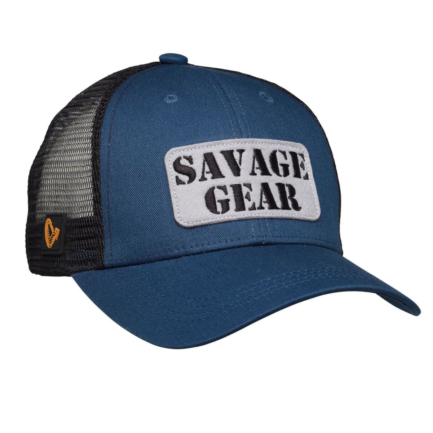 Savage Gear Logo Badge Cap One Size Teal Blue - Angelcap