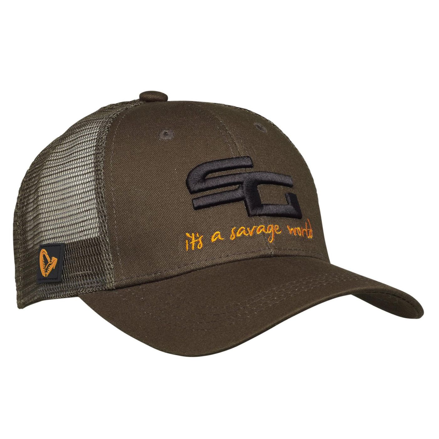 Savage Gear SG4 Cap One Size Olive Green - Angelcap