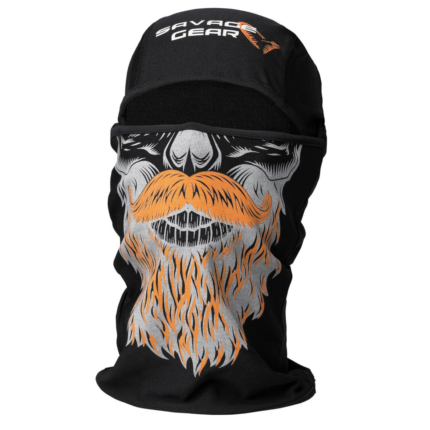 Savage Gear Beard Balaclava One Size Black - Sturmhaube