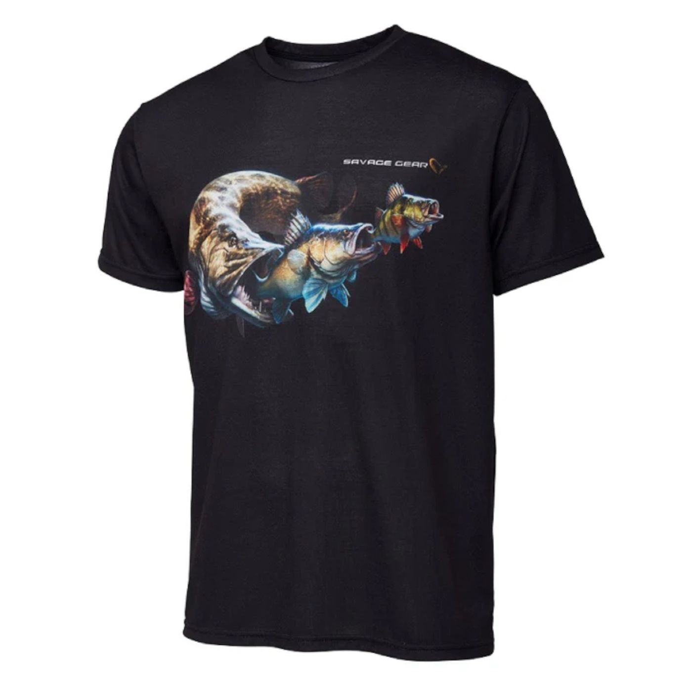 Savage Gear Cannibal T-Shirt Black - Angelshirt