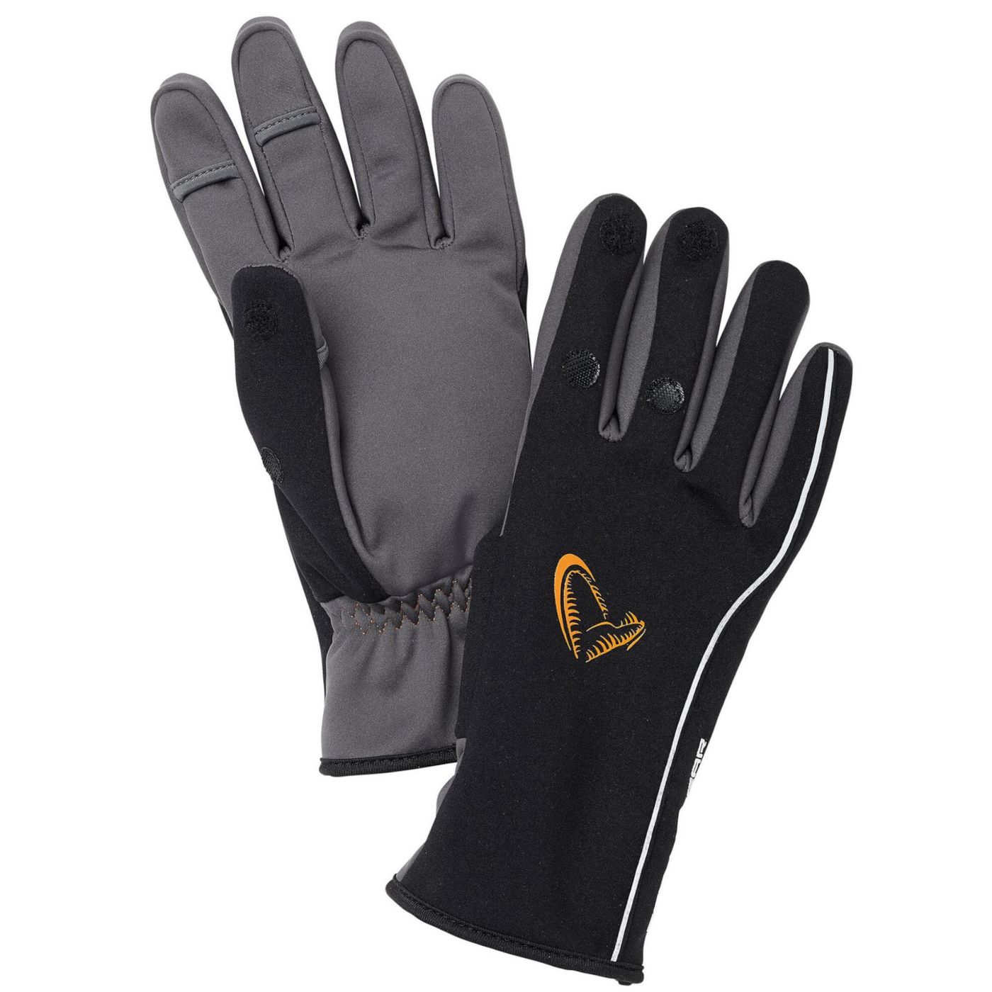 Savage Gear Softshell Winter Gloves Black - Angelhandschuhe