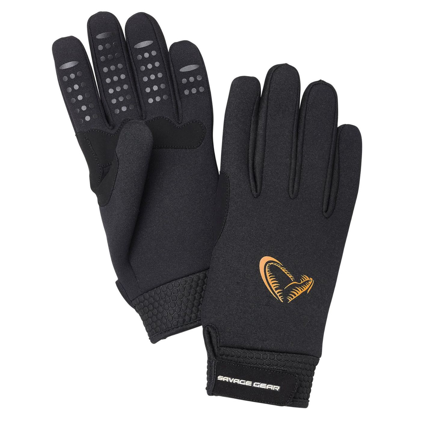 Savage Gear Neoprene Stretch Gloves Black - Angelhandschuhe