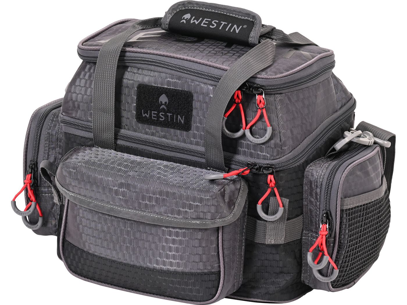 Westin W4 Lure Bag Plus 4 Boxes Small Titanium Black - Angeltasche