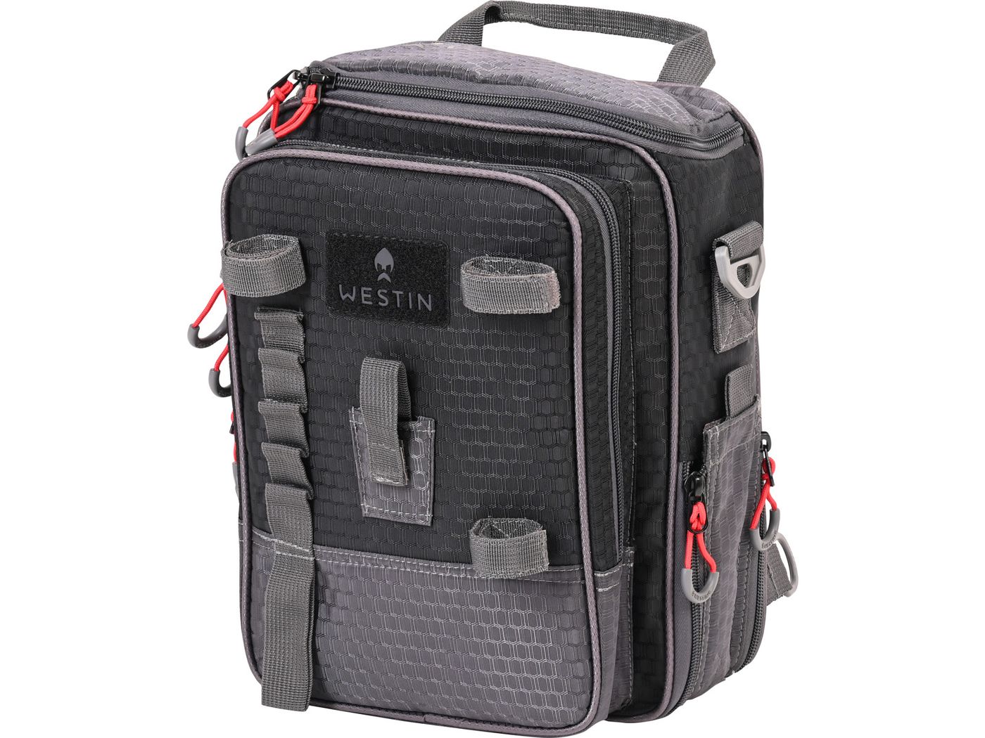 Westin W4 Street Bag Pro 3 Boxes Medium Titanium Black - Angeltasche