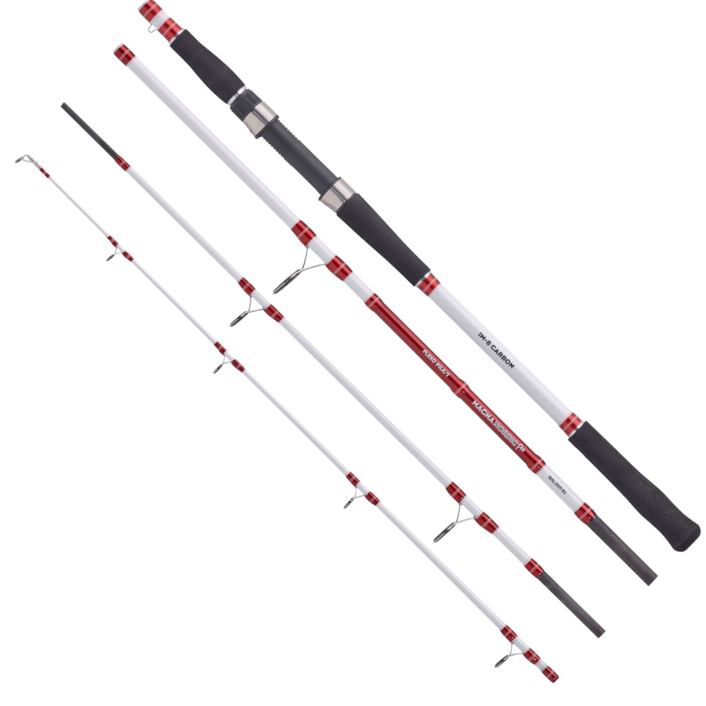 Balzer Magna Nordic Pro Flexo Pilk Travel 2,40m 55-210g - Reiserute