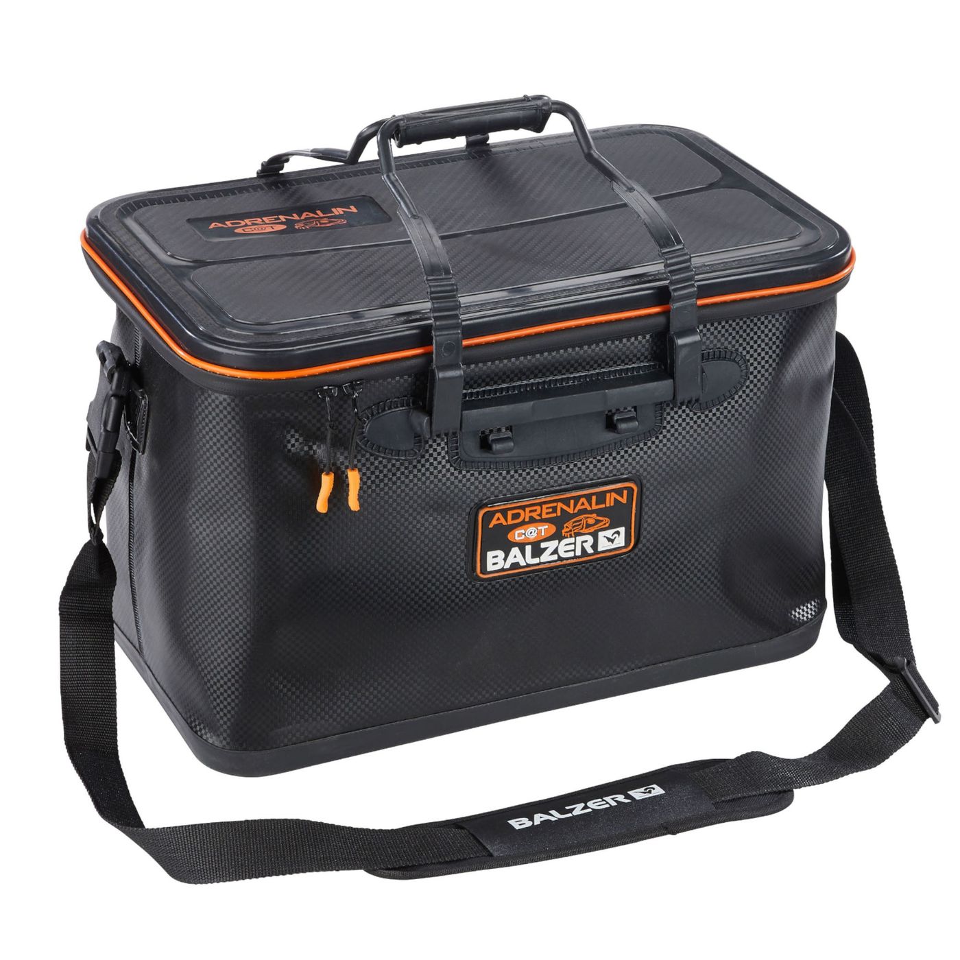 Balzer Adrenalin Cat Waterstop Bag mit Hardcover 45x30x30cm - Angeltasche