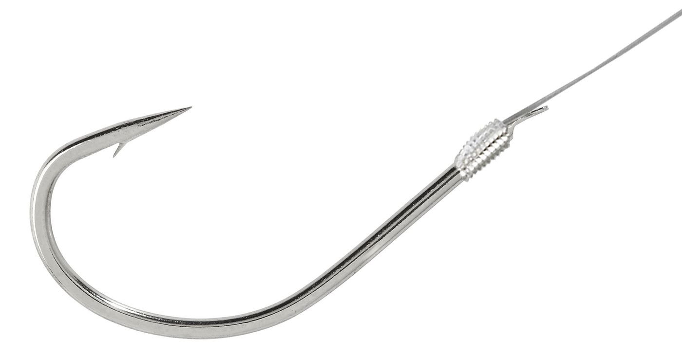 Owner Zander silber 50607 80cm - gebundene Angelhaken