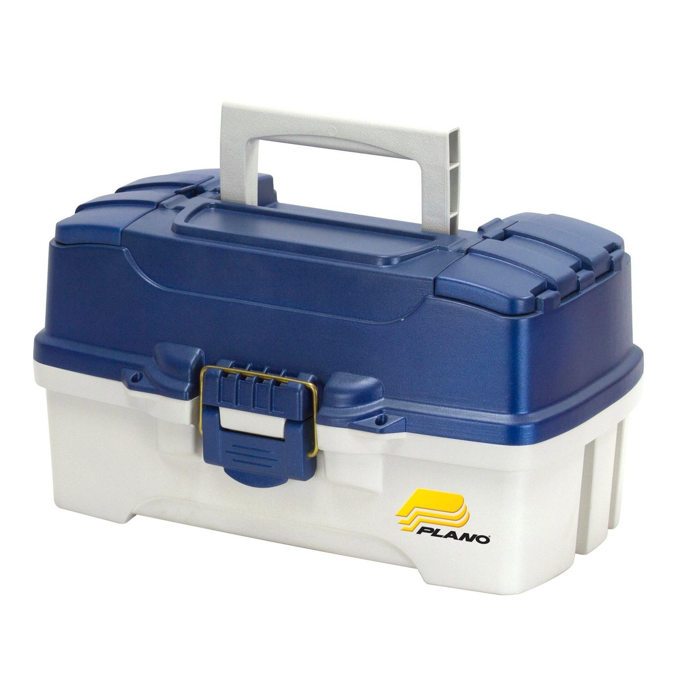 Plano Two-Tray Tackle Box Blue/White - Angelkoffer