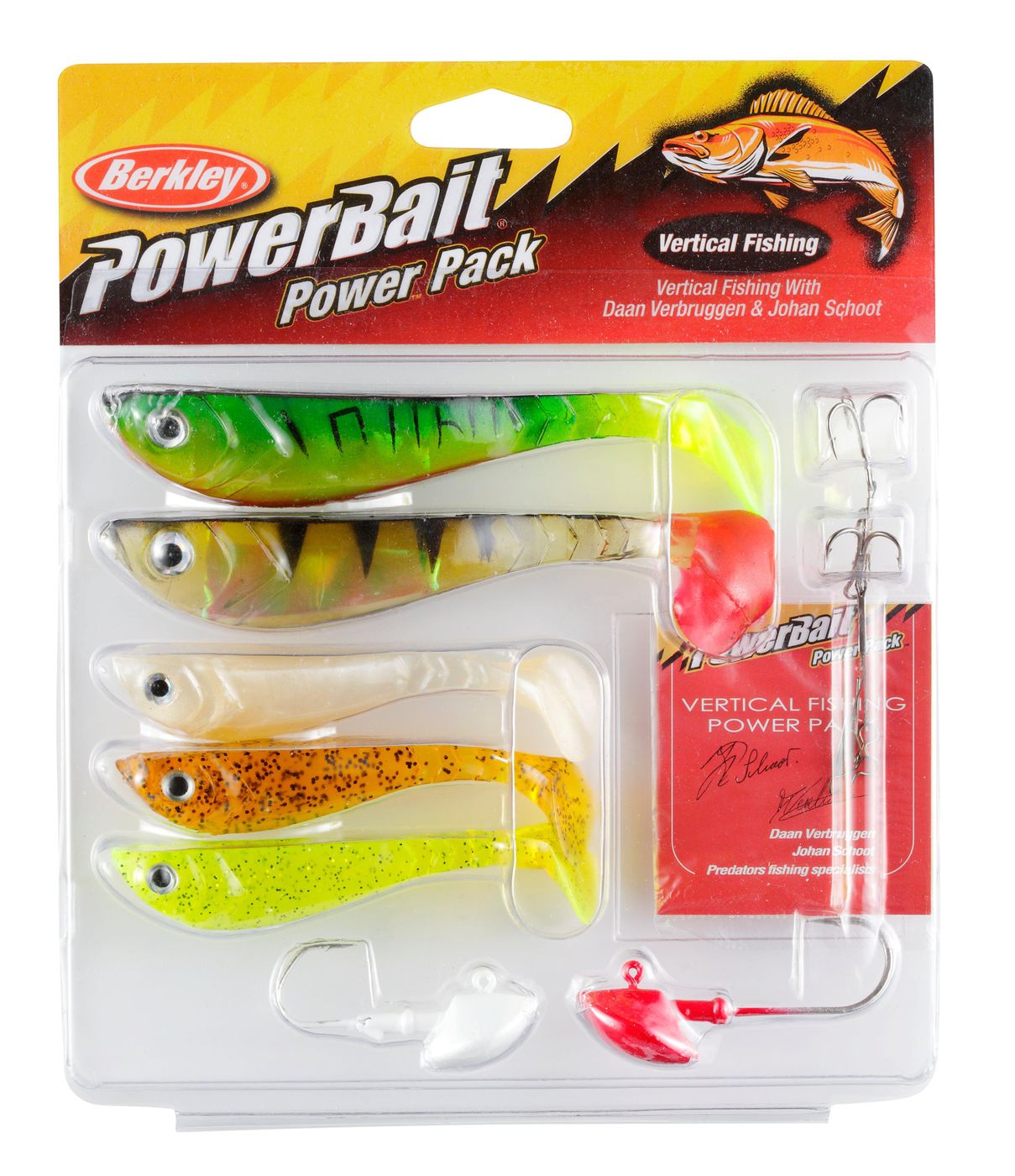 Berkley Pro pack Vertical - 5 Gummifische mit Zubehör im Set