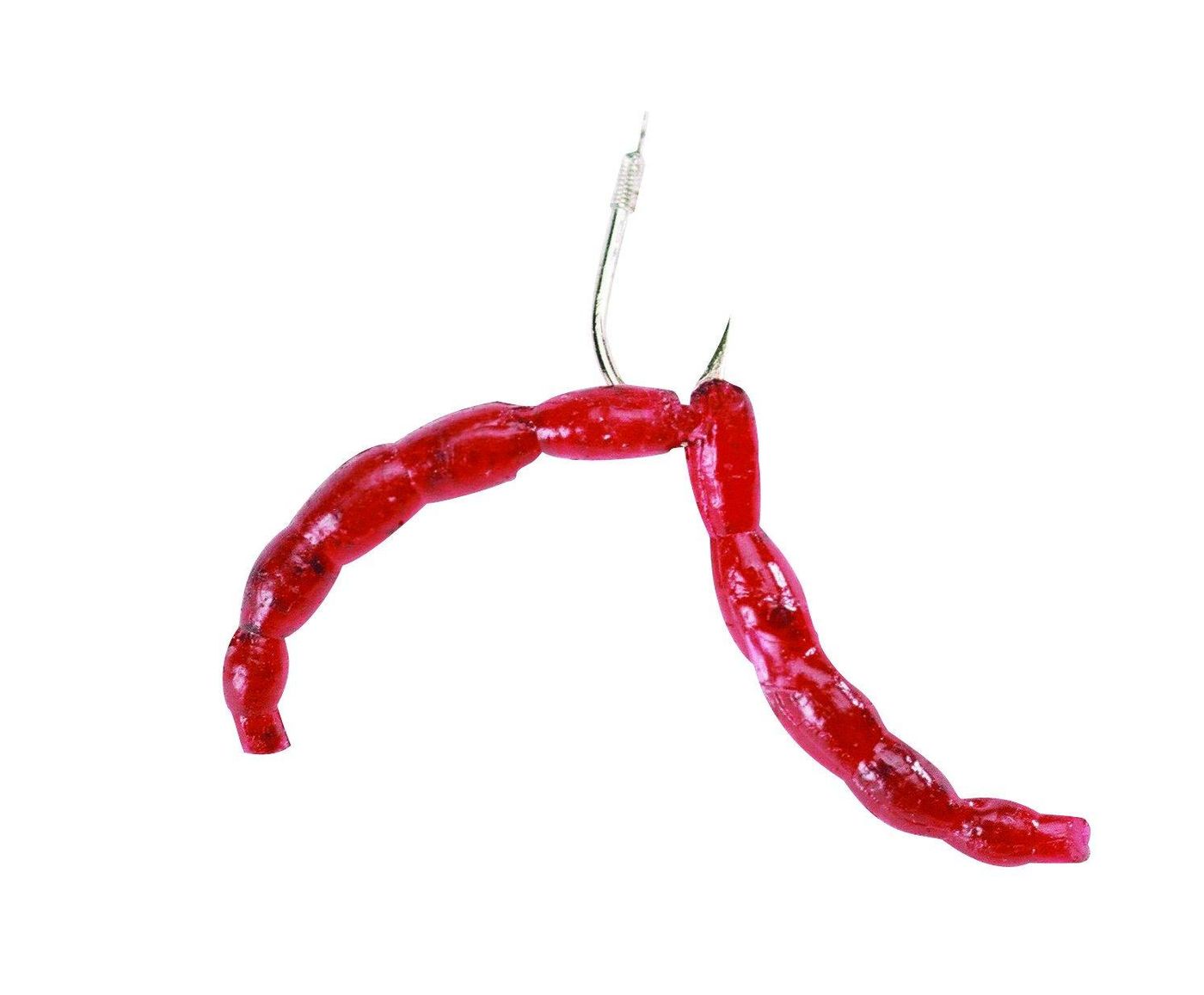 Berkley PowerBait Maxi Blood Worms - Künstliche Rote Mückenlarve