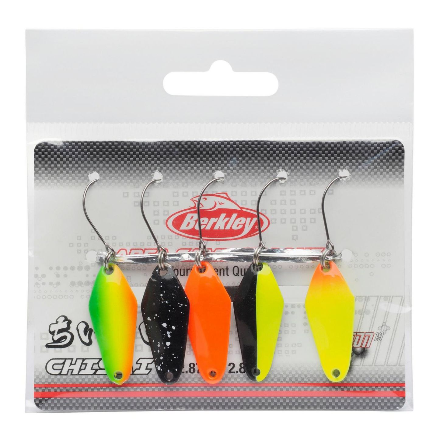 Berkley Area Game Spoons Chisai 5-Pack - 5 Forellenspoons im Set