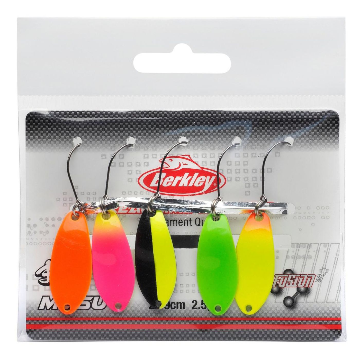 Berkley Area Game Spoons Masu - 5 Forellenspoons im Set