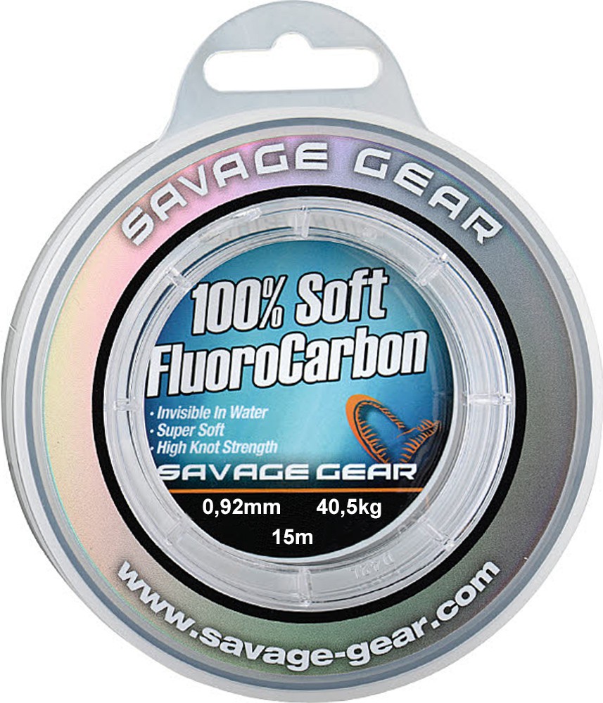 Savage Gear Soft Fluorocarbon Schnur 0,92mm 15m 40,5kg