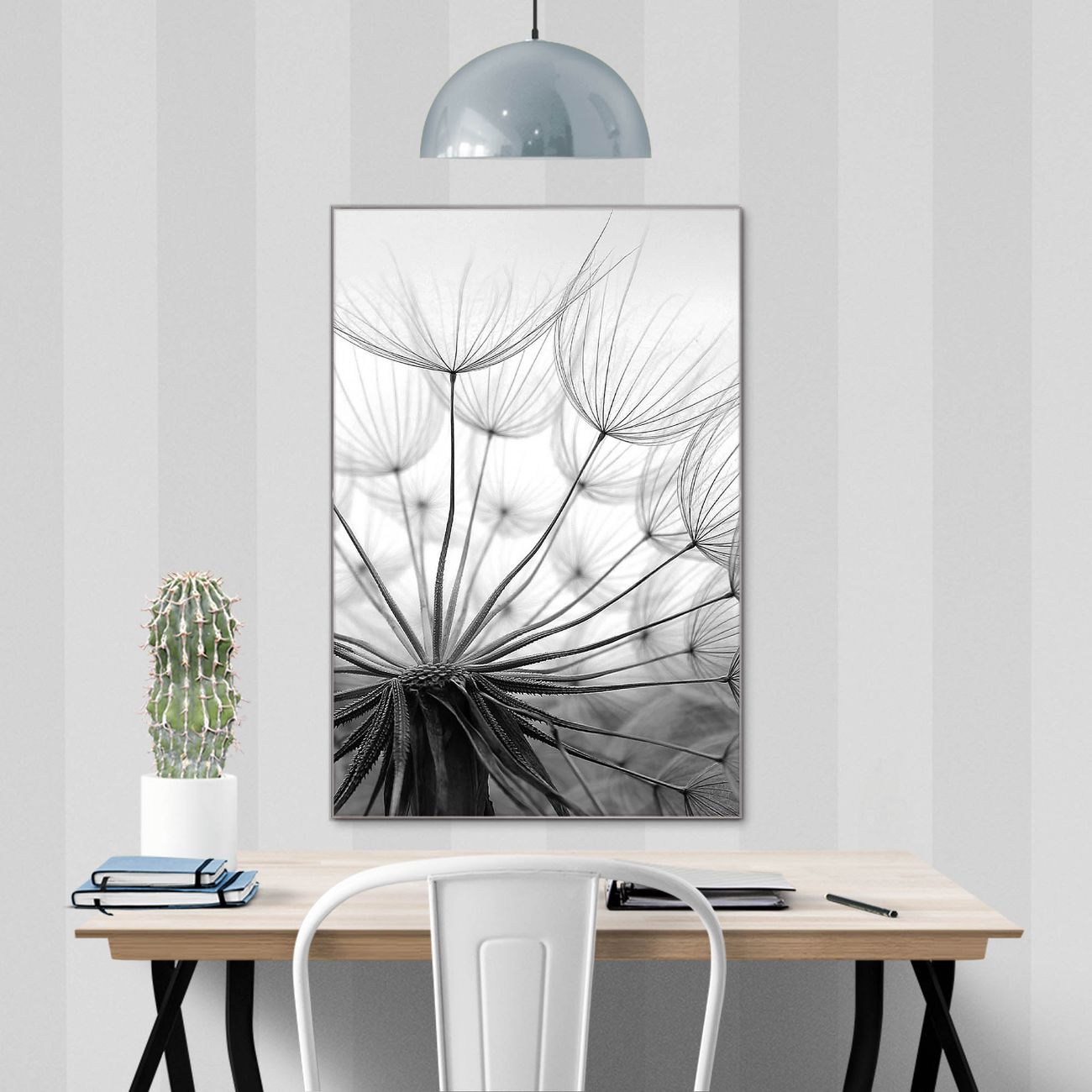banjado Glas Magnettafel Motiv Ready For Takeoff 50 x 75 cm rahmenlos & hochwertig, Hochformat, magnetisch & beschreibbar, 4mm starkes ESG Glas