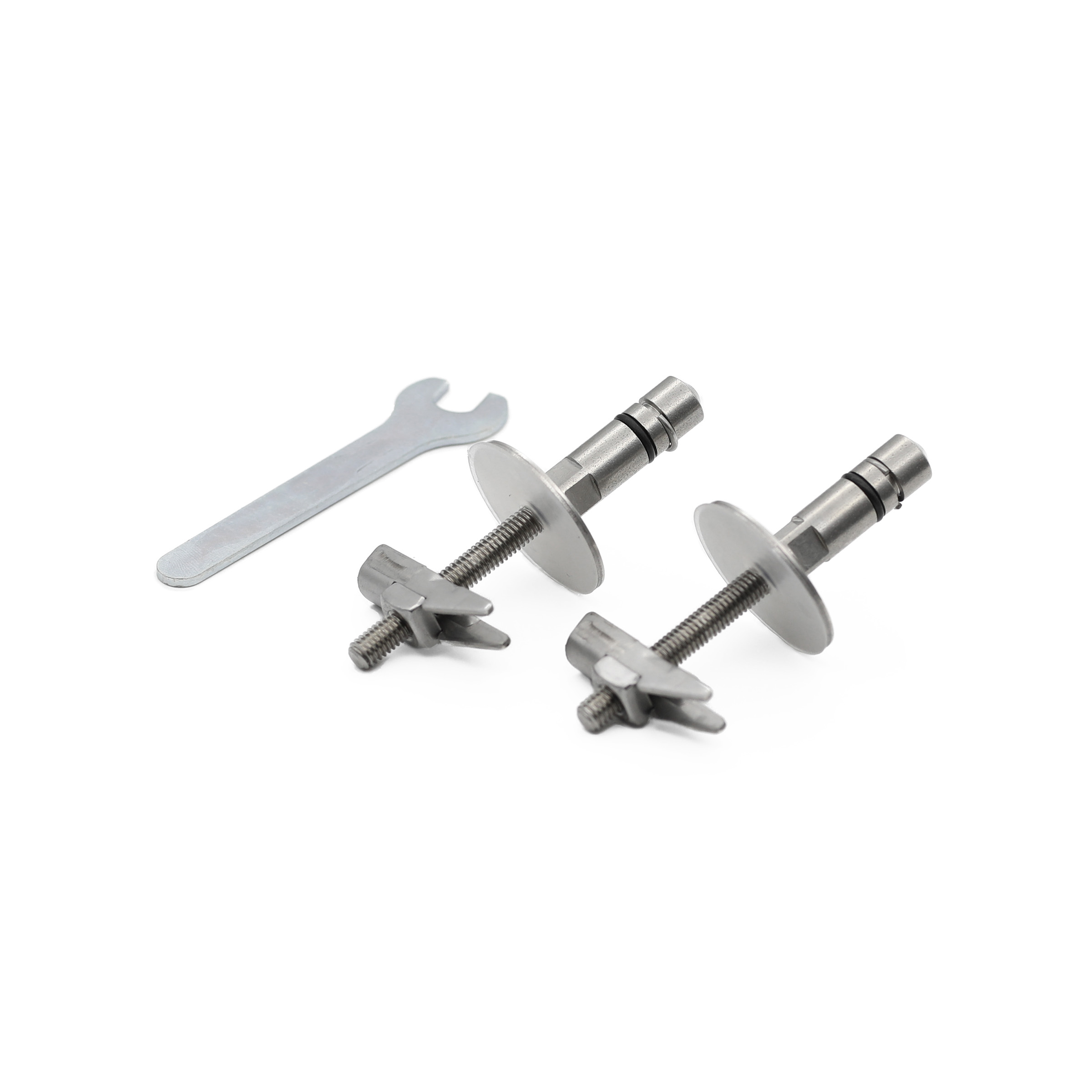 WC-Sitz Montageset Topfix® C0702G, Mittel-Pin erhöhter Drehpunkt 30 mm, Ersatzteil