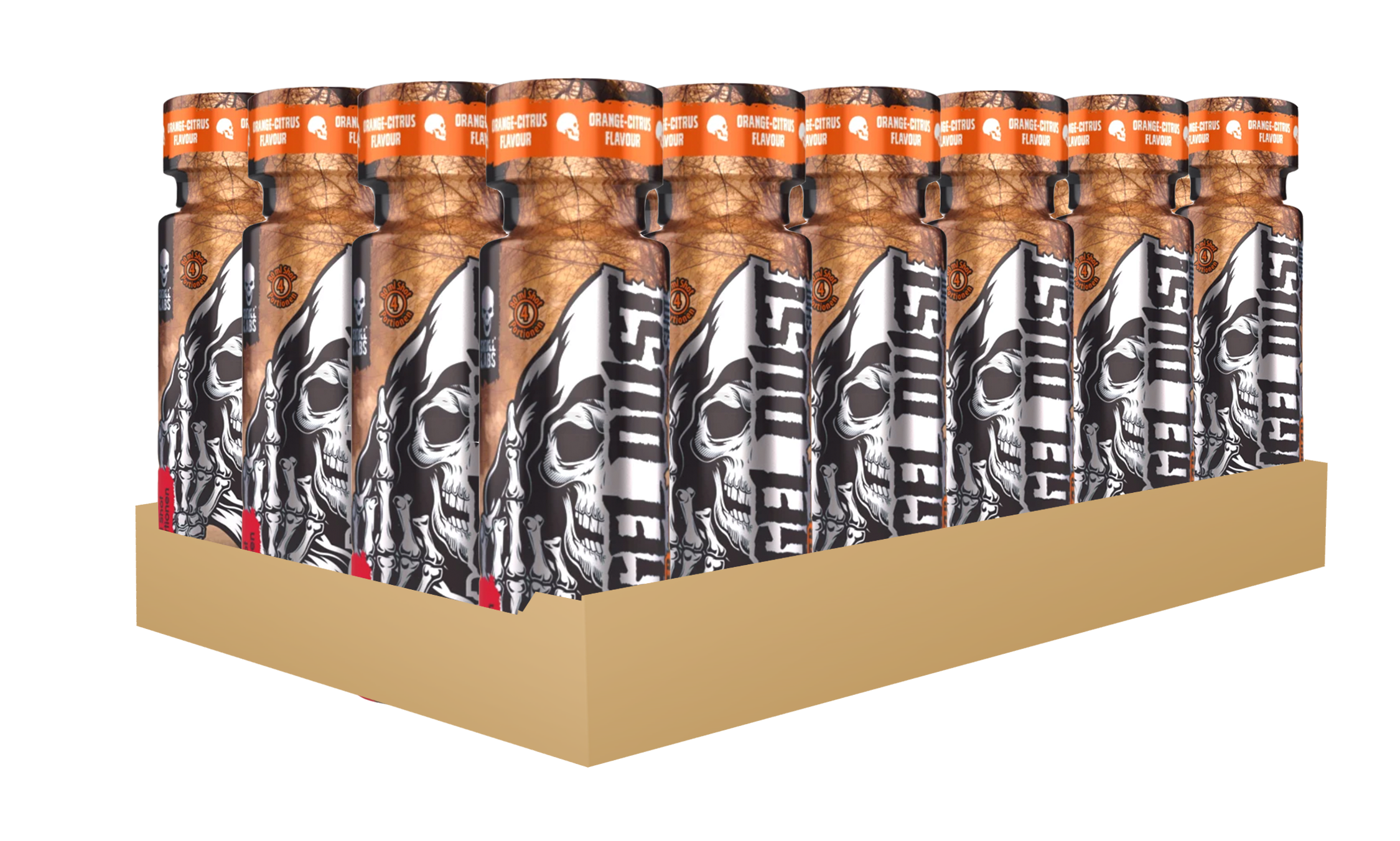 Angel Dust Shot Tray (24x80ml), Skull Labs - [DE Konform] - Geschmack: Orange Citrus