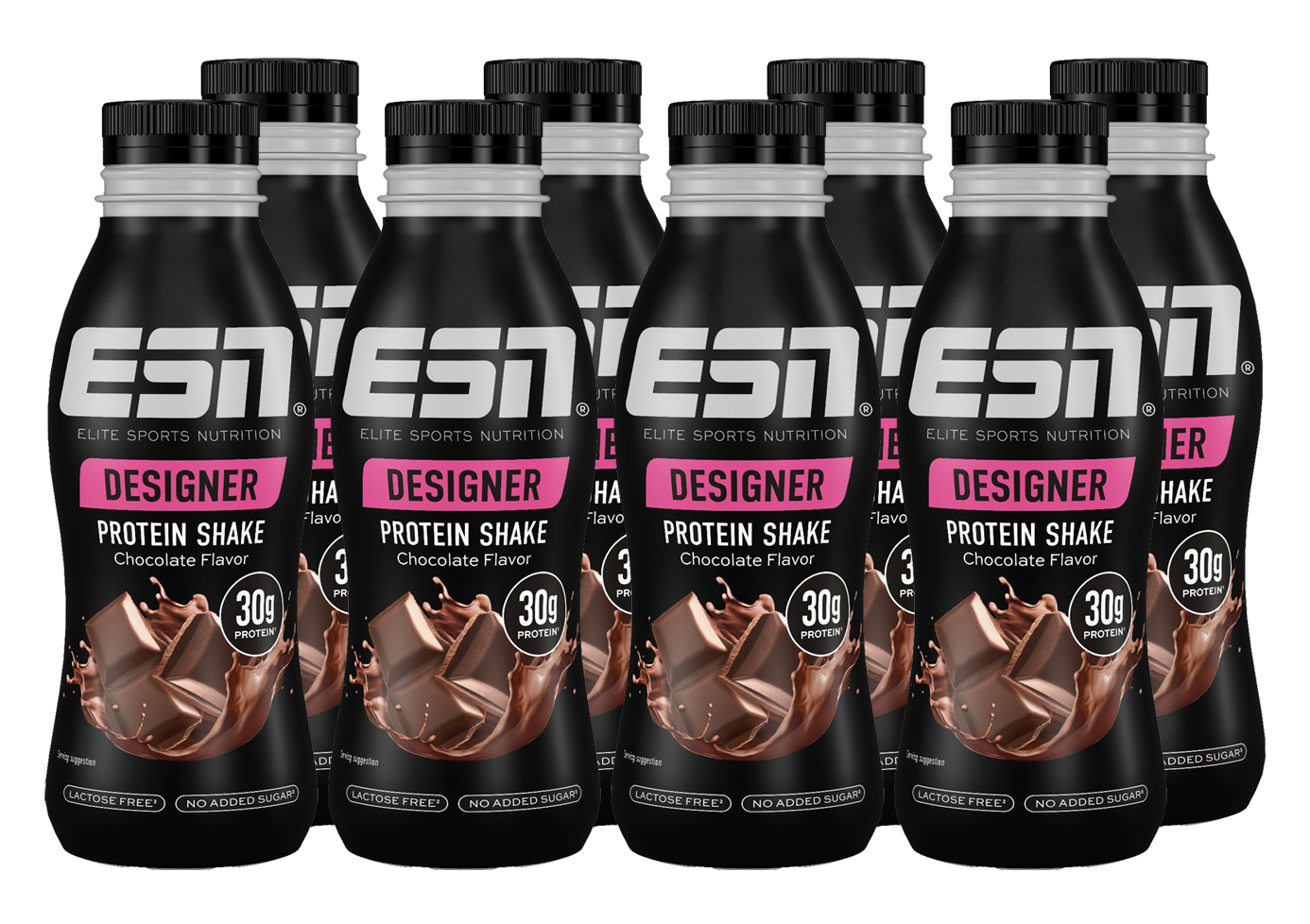 Designer Protein Shake (8x330ml) - DPG Pfand, ESN - Geschmack: Vanilla