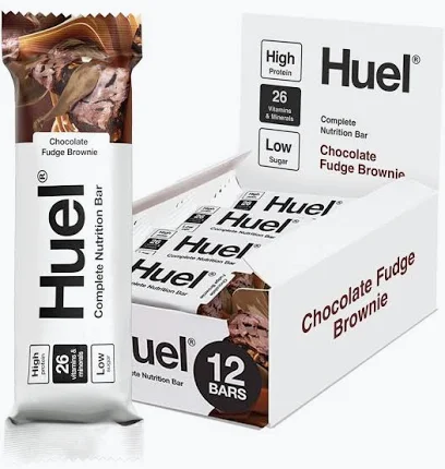 Huel Vegan Protein Bar (12x55g), Huel - Geschmack: Dark Chocolate Raspberry