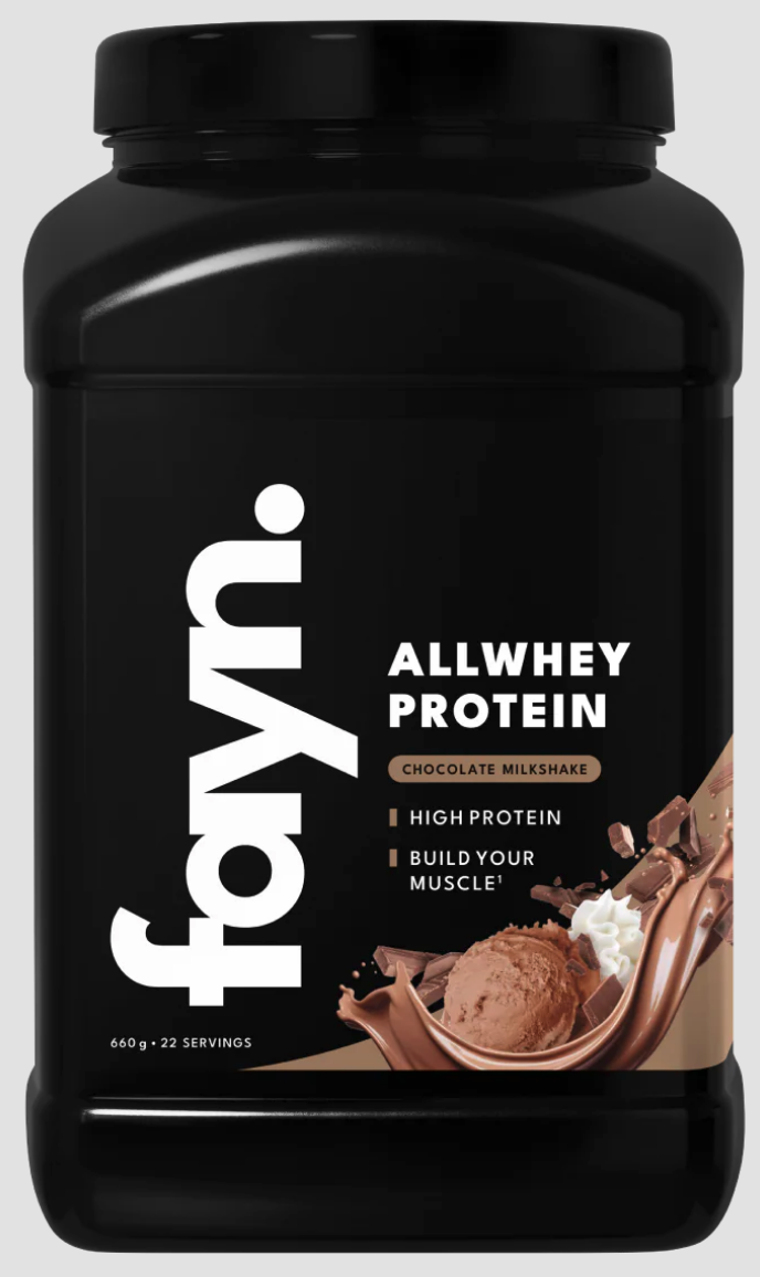 Allwhey Protein (660g), fayn. - Geschmack: Banana Milk