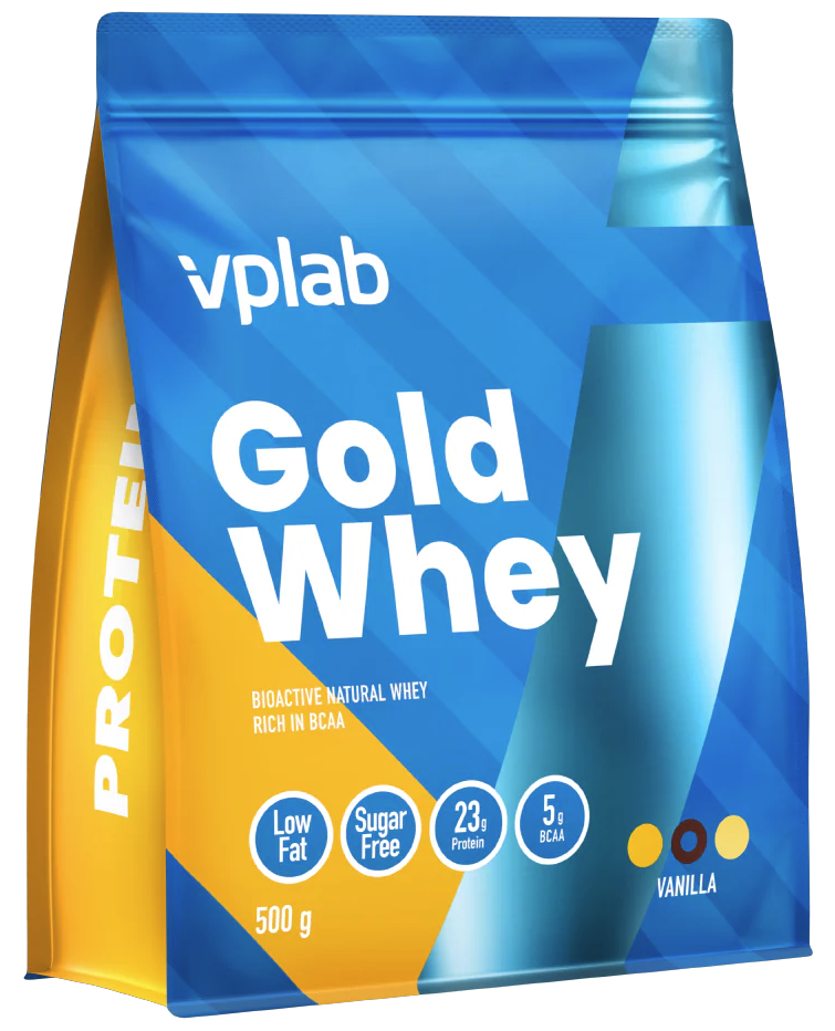 Gold Whey (500g) - MHD 08/26, VPLab - Geschmack: Vanilla