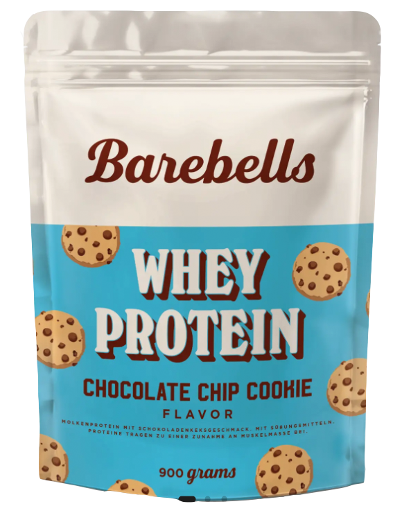 Whey Protein (900g), Barebells - Geschmack: Chocolate Chip Cookie