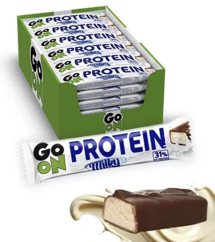 Go On Protein 31% Milky Chocolate (24x45g), Go On Nutrition