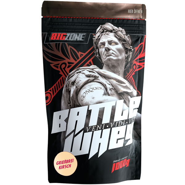 Battle Whey (1000g), BigZone - Geschmack: Milch Honig