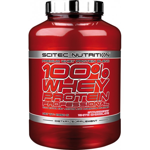 100% Whey Professional (2350g), Scitec Nutrition - Geschmack: Weiße Schokolade