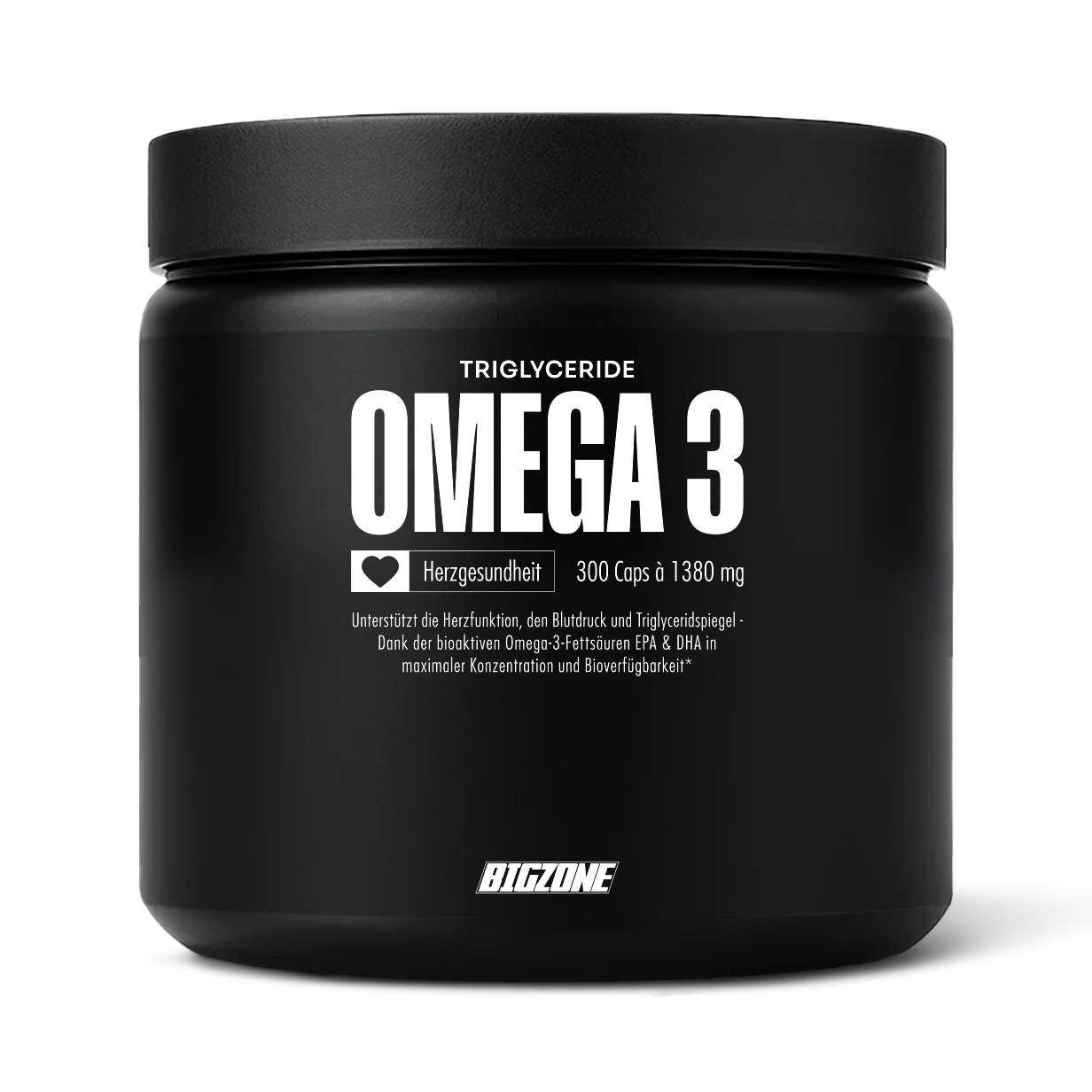 Omega 3 Triglyceride (300 Kapseln), BigZone
