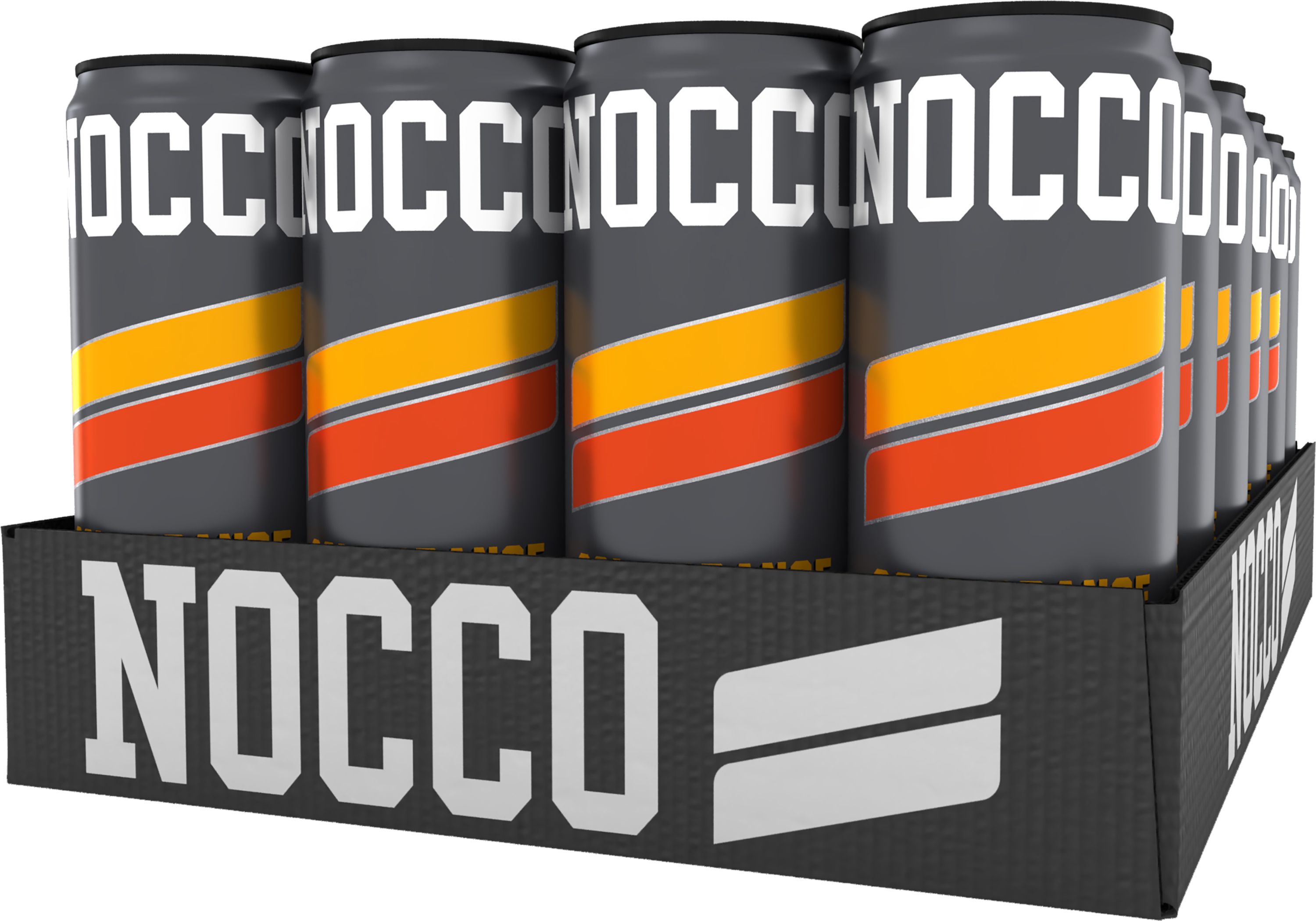Nocco Tray (24x330ml) exkl. Pfand - Geschmack: Black Focus Orange Cola