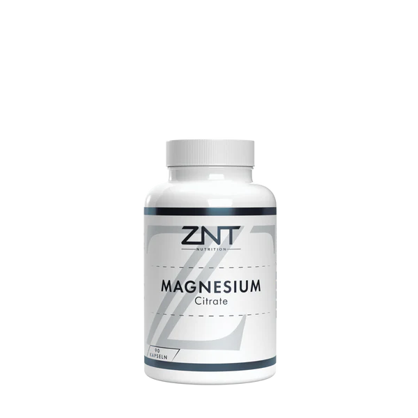 Magnesium Citrate (90 Caps), ZNT Nutrition