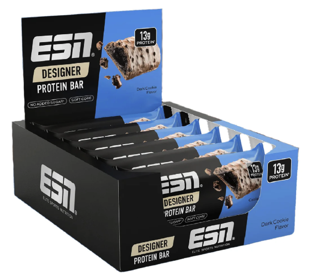 Designer Bar Box (12x45g), ESN - Geschmack: White Chocolate Pistachio