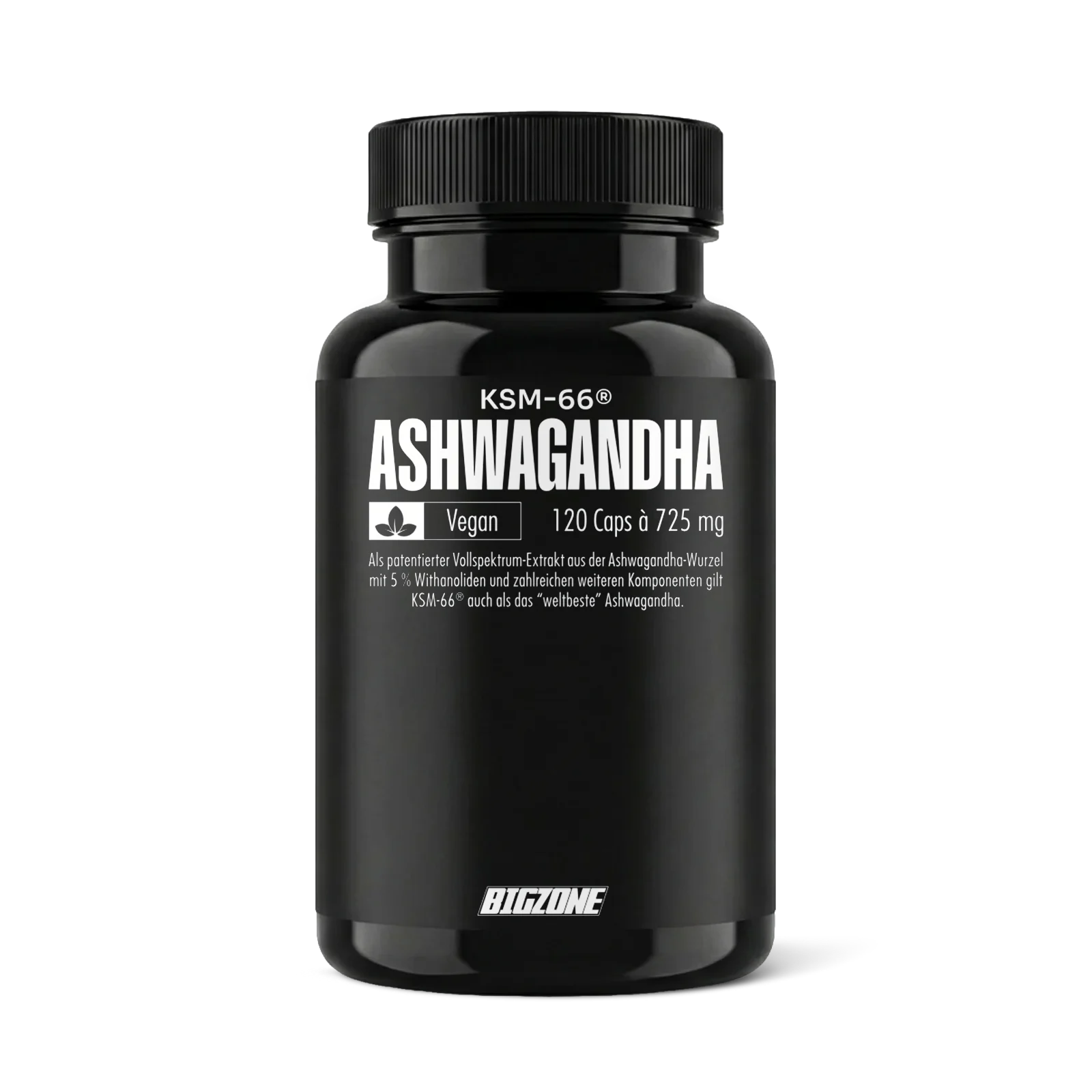 Ashwagandha KSM-66 (120 Caps), BigZone