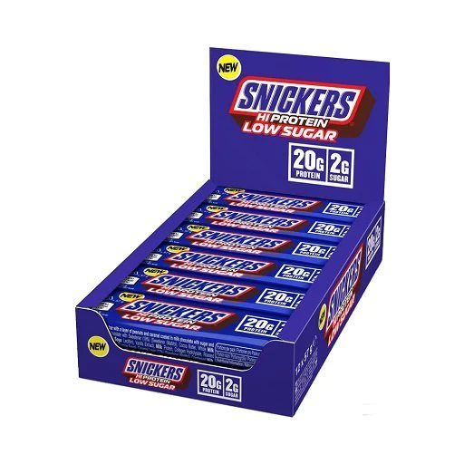 Snickers Low Sugar High Protein Box (12x57g) - MHD 25.08.26