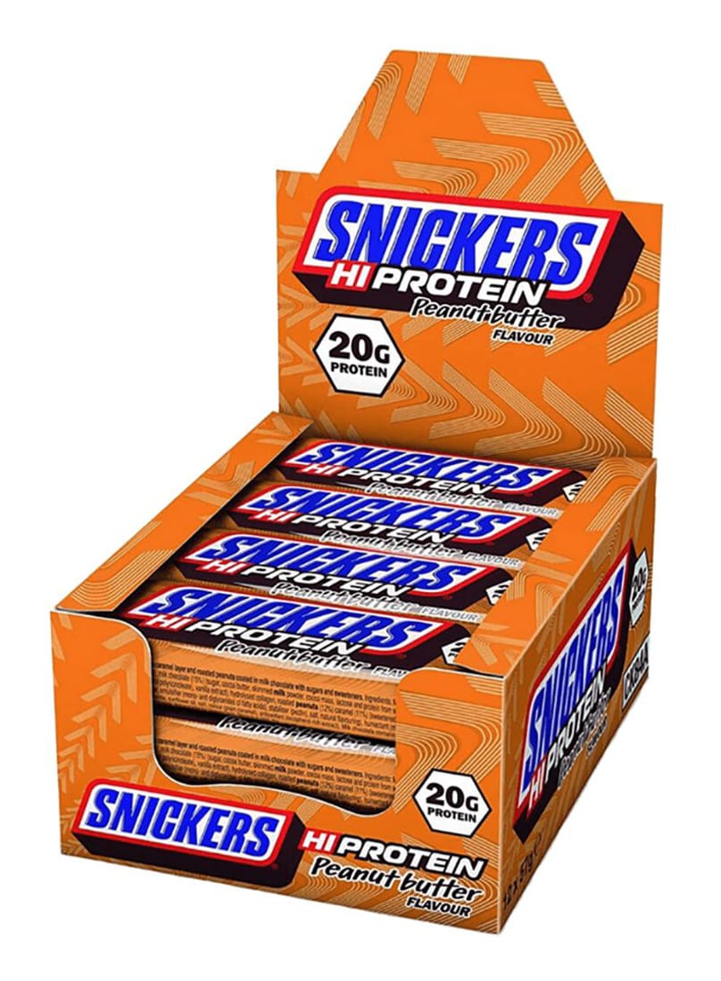 Snickers Hi Protein Peanutbutter Box (12x57g) - MHD 09.09.26