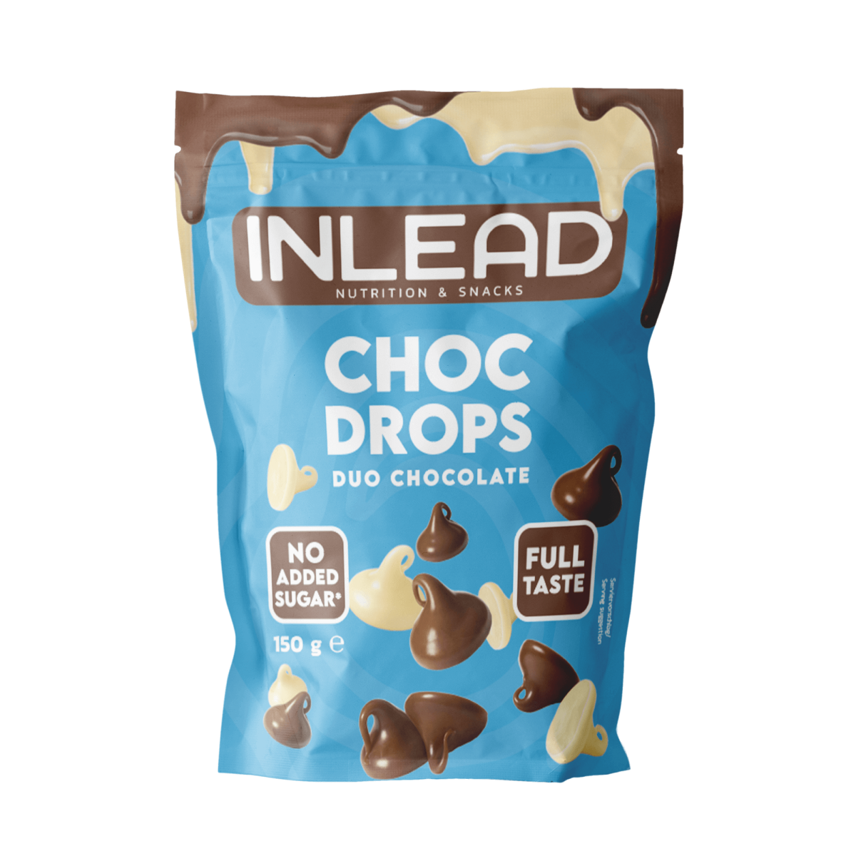 Choc Drops (150g), Inlead Nutrition - Geschmack: Duo Choco