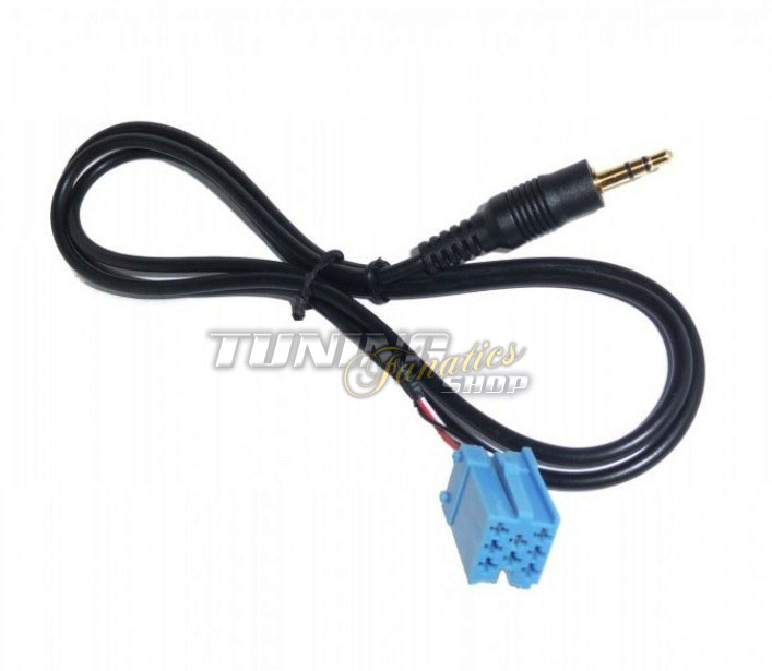 AUX Line In Adapter für Smart fortwo 450 1997-2007 / MP3 3,5mm Klinke #5061