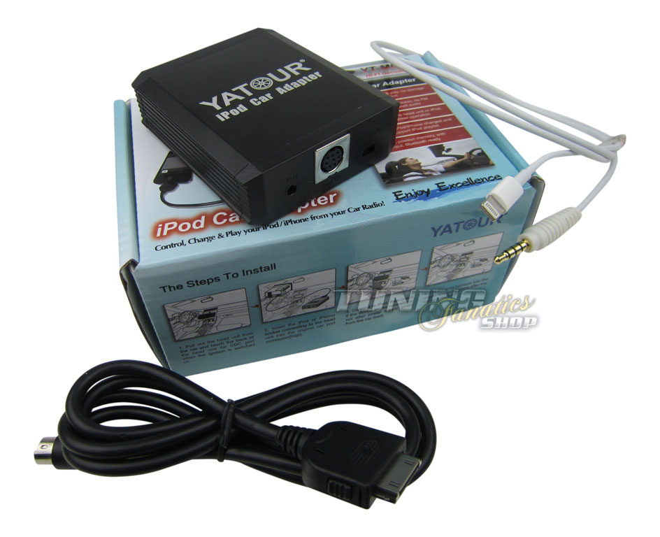 iPhone 4 5 6 Interface Lightning Adapter RD3 für Peugeot Citroen Original Radio