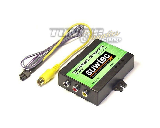 DVD Video Multimedia Adapter Rückfahrkamera Interface + TV Free für VW MFD RNS-D