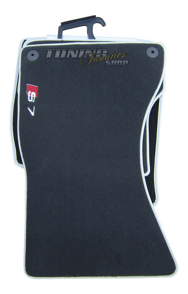 4x Original S7 Velours Textil Premium Fußmatten Matten SET für Audi A7 und S7