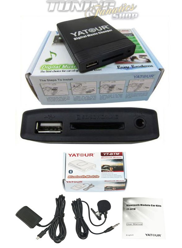 Bluetooth USB MP3 Aux Interface CD Wechsler Adapter 2.4 für Honda Original Radio