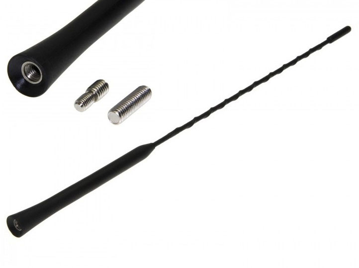 Premium Antenne Dach Stab Auto Radio 40cm Triplex FM GPS GSM für viele Fahrzeuge