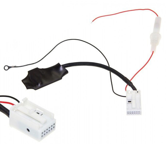 BT Bluetooth Adapter MP3 AUX #5117 12P für VW Radio RCD RNS 210 215 310 315 510