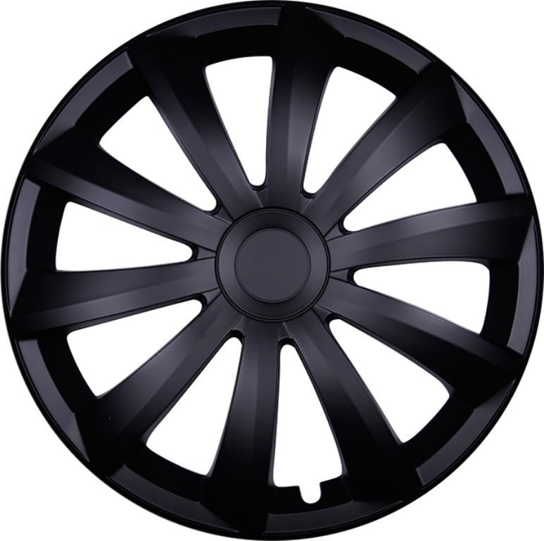 4x PREMIUM DESIGN Radkappen Radzierblenden Blenden Gral 16 ZOLL #72 in Schwarz