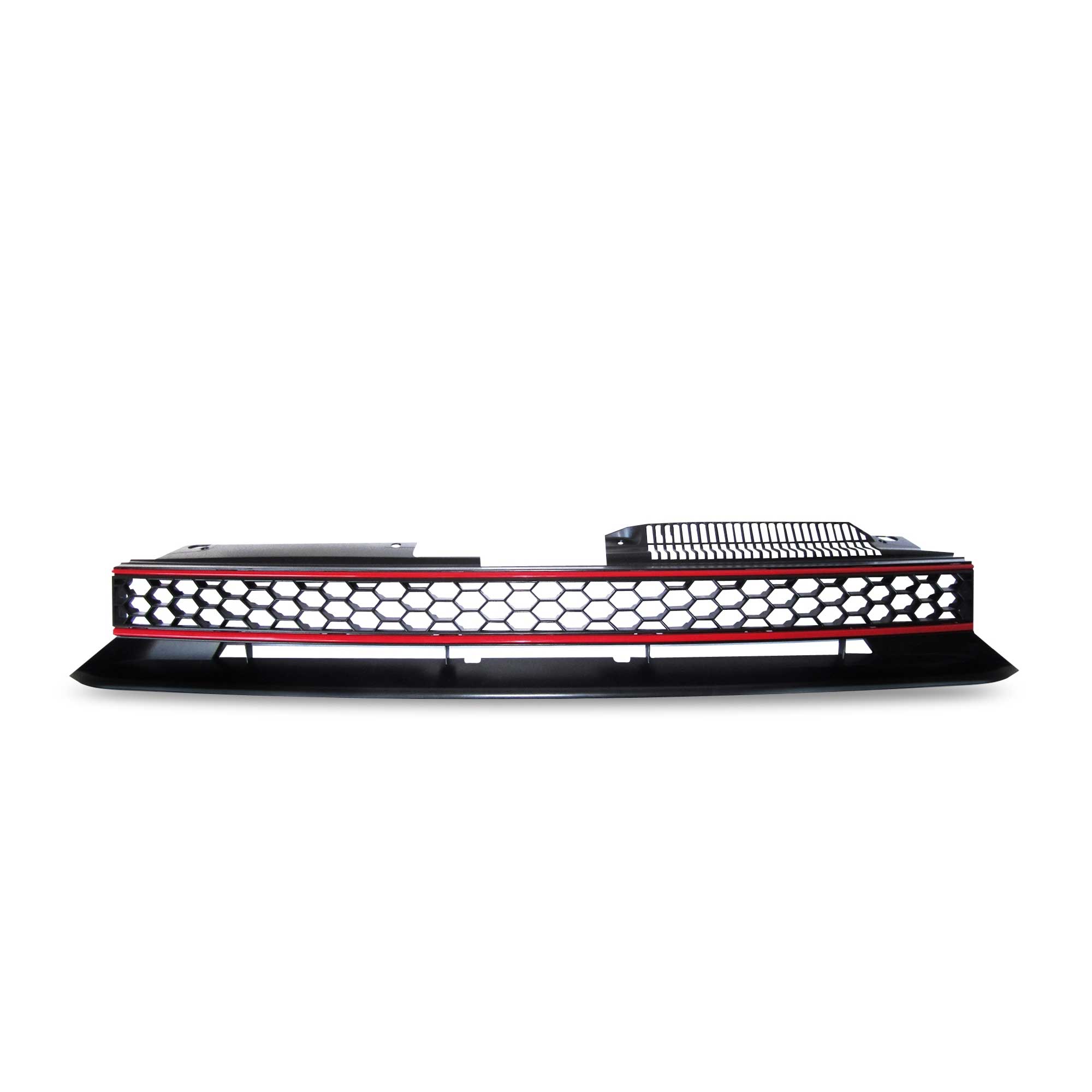 Kühlergrill Sportgrill Waben Gitter Grill Frontgrill ohne Emblem für VW Golf 6