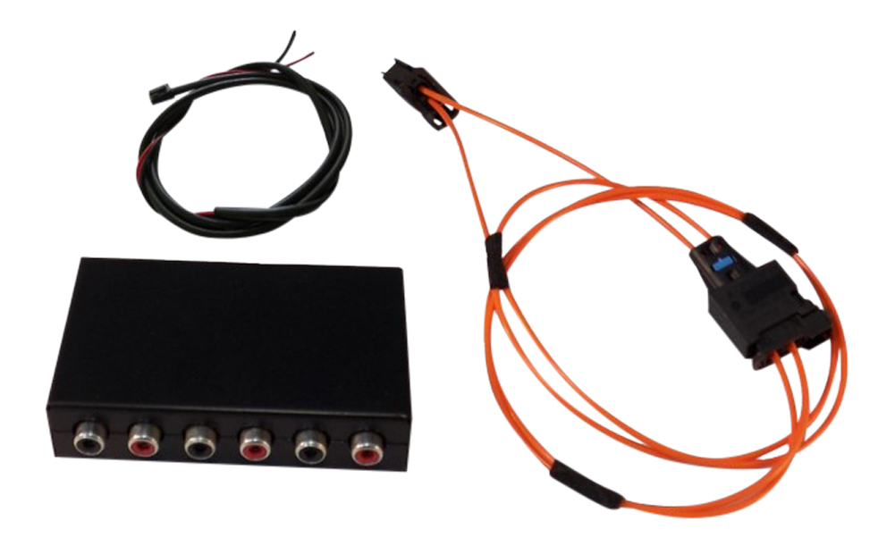Audio 6x Out Interface Aftermarket Verstärker MOST Bus für Audi MMI 2G Systeme