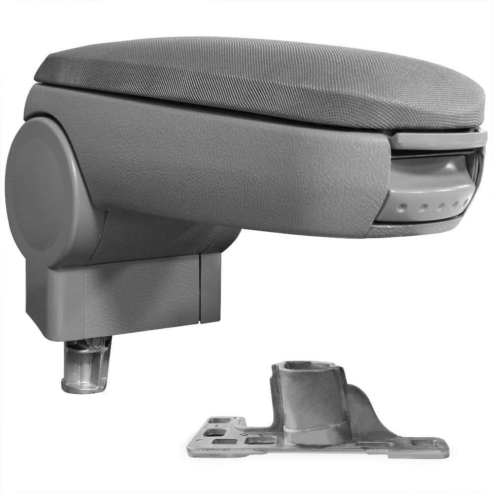 Armlehne Mittelarmlehne MAL Leder Bezug Grau für VW Passat 3B B5 + Variant